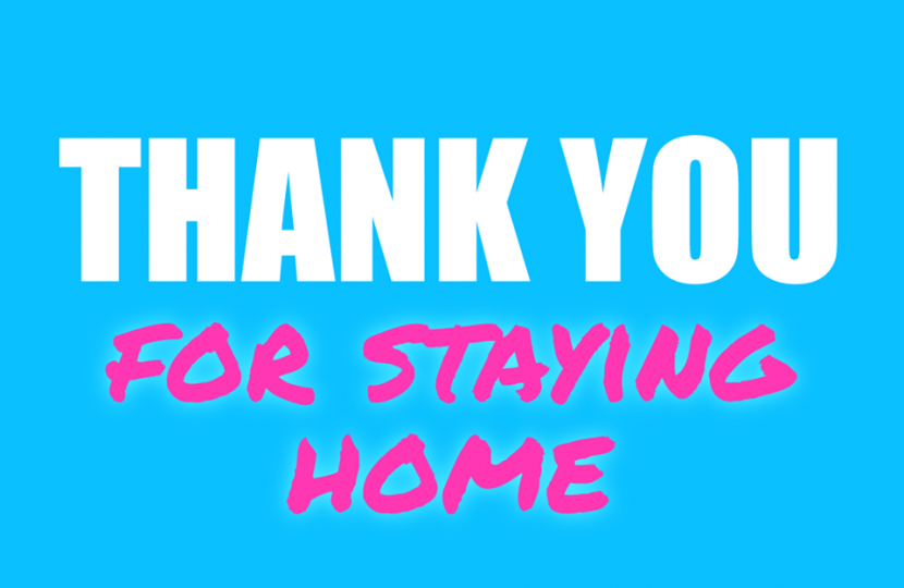 Thank you for staying home
