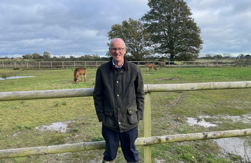 Nick Gibb visits Crimsham Farm