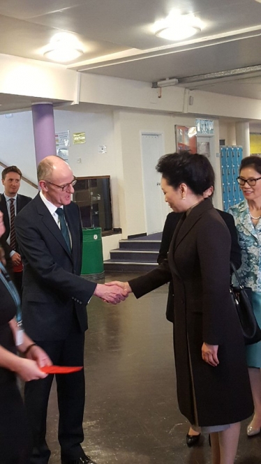 Madame Peng visits Fortismere School